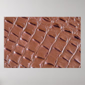 Poster Crocodile cuir texturé fond abstrait, ani (Devant)