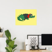 Poster Crocodile de Vampire (Bureau à domicile)