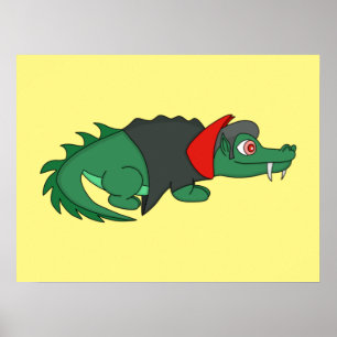 Poster Crocodile de Vampire