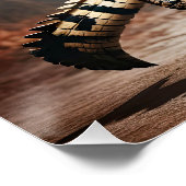 Poster Crocodile Imaginaire mignon Lion Tango (Coin)