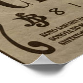 Poster Crocodile Une Pièce Bounty Recherchée (Coin)