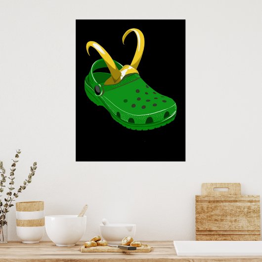 Poster Crocs Croki X Loki (Cuisine)