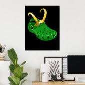Poster Crocs Croki X Loki (Bureau à domicile)