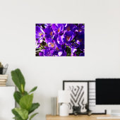 POSTER CROCUS DE PRINTEMPS (Bureau à domicile)