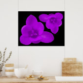 Poster Crocus violet (Cuisine)