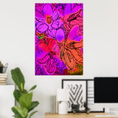 POSTER CROCUSES (Bureau à domicile)
