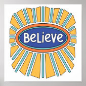 Poster Croire - Avoir foi (Devant)