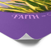 Poster Croire Canada Oie Irises Nature Inspirationnelle (Coin)