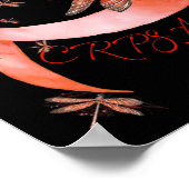 Poster Croire Crps Sensibilisation Orange Ruban Lov (Coin)