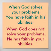 Poster Croire en Dieu (Devant)