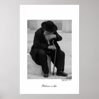 Poster Croire en la vie