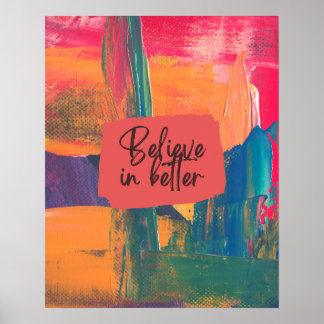 Poster Croire en Mieux