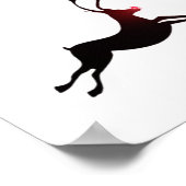 Poster Croire en Reindeer print (Coin)