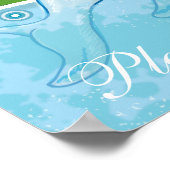 Poster Croire la conscience verte bonne proposition (Coin)