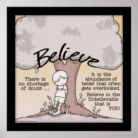 Poster Croire l'arbre (Devant)