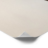 Poster Crois ! Citation de motivation spirituelle de Sain (Coin)