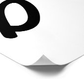 Poster Crois, croyance (Coin)