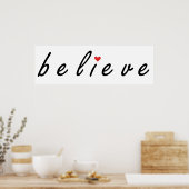 Poster Crois, croyance (Cuisine)