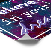 Poster Crois en tes rêves (Coin)