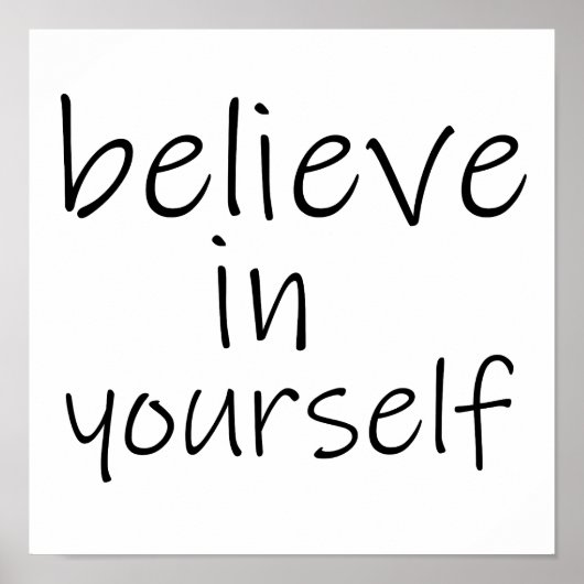 Poster Crois en toi (Devant)