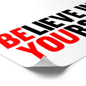 Poster Crois en toi-même (Coin)