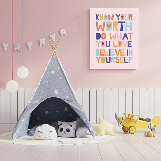 Poster Crois en toi-même Motivationnel