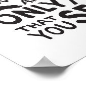 Poster "Crois Rien Que Tu Entendes..." Devis par poste (Coin)