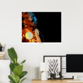 Poster Croisement de médecine (Bureau à domicile)