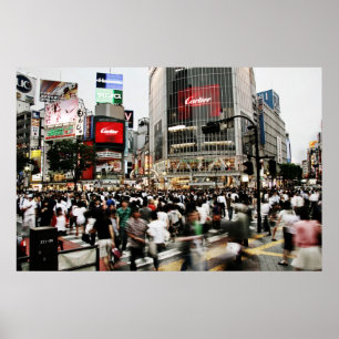 Poster Croisement de Shibuya