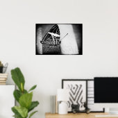 Poster croisement papillon (Bureau à domicile)