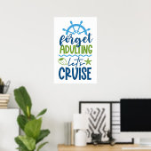 Poster Croisière (Bureau à domicile)