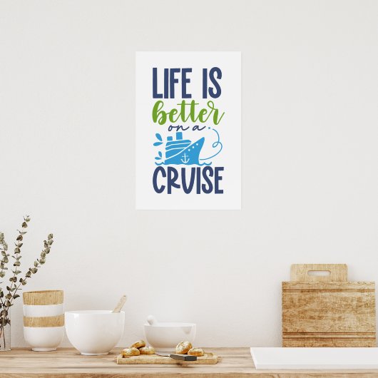 Poster Croisière (Cuisine)