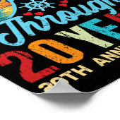 Poster Croisière à travers 20 ans 20e anniversaire de Mar (Coin)