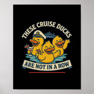 Poster Croisière Amusement Famille Célébration Avec Canar