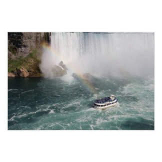 Poster Croisière Arc-en-ciel des chutes du Niagara Œuvre