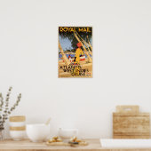 Poster Croisière Atlantis West Indies (Cuisine)