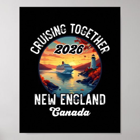 Poster Croisière Canada Nouvelle-Angleterre2 (Devant)