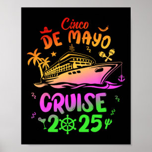 Poster Croisière Cinco De Mayo 2025 Famille Squad Matchi