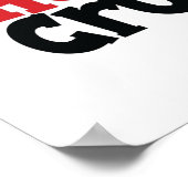 Poster Croisière Coeur de Camion Monster bleu Valentine (Coin)