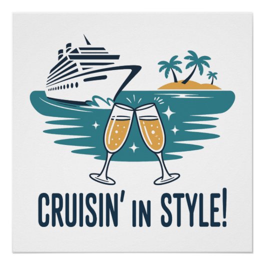 Poster Croisière de Luxe ! - Vacances de Luxe (Devant)