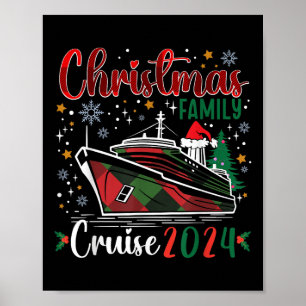 Poster Croisière de Noël en famille 2024 Vacances Cruisem