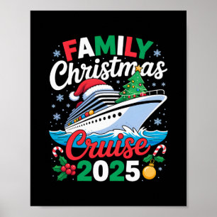 Poster Croisière de Noël en famille 2025 Correspondance V