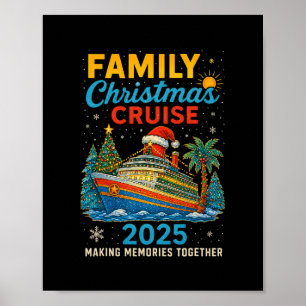 Poster Croisière de Noël en famille 2025 Croisière famili