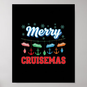Poster Croisière de Noël en famille Merry Cruisemas 2025