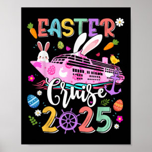 Poster Croisière de Pâques 2025 Équipe Vacances en Famill