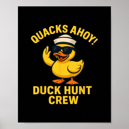 Poster Croisière de recherche de canard en caoutchouc de  (Devant)