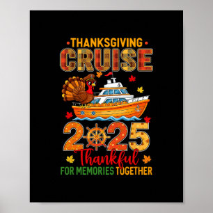 Poster Croisière de Thanksgiving en famille 2025 Équipage