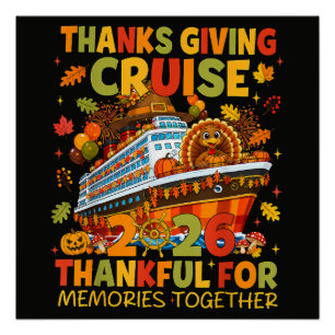 Poster Croisière de Thanksgiving en famille 2026 Voyage V