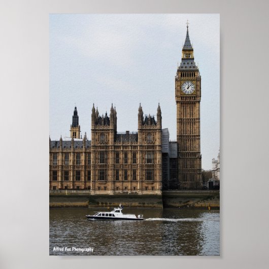 Poster Croisière devant le Parlement (Devant)