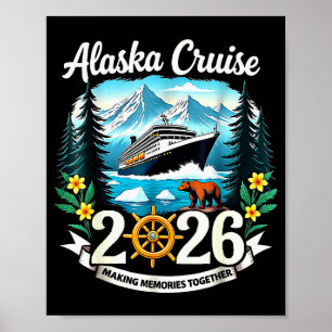 Poster Croisière en Alaska pour familles, amis et groupes